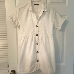 Zara babydoll-style mini dress